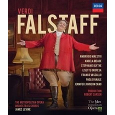 GIUSEPPE VERDI - FALSTAFF/ JAMES LEVINE BluRay EU수입반, 1CD