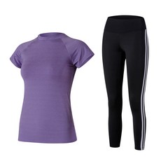 女款瑜珈上衣+內搭褲組 SPA524506