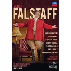 GIUSEPPE VERDI - FALSTAFF/ JAMES LEVINE DVD EU수입반, 1CD