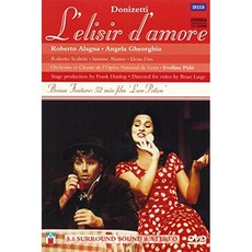 GAETANO DONIZETTI - L`ELISIR D`AMORE/ ANGELA GHEORGHIU ROBERTO ALAGNA DVD EU수입반, 1CD