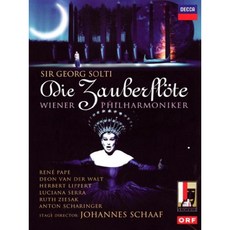 WOLFGANG AMADEUS MOZART - DIE ZAUBERFLOTE/ GEORG SOLTI DVD EU수입반, 2CD