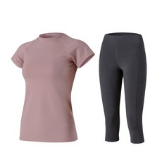 女款瑜珈上衣+內搭褲組 SPA522709