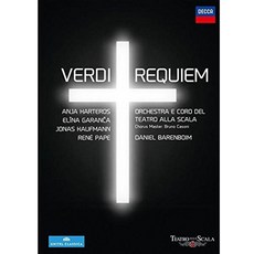 GIUSEPPE VERDI - REQUIEM/ DANIEL BARENBOIM BluRay EU수입반, 1CD