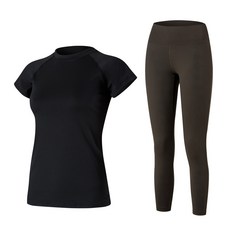 SPICA 女款瑜珈上衣+內搭褲組 SPA507810