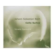 JOHANN SEBASTIAN BACH - CELLO SUITES/VIVIANE SPANOGHE EU수입반, 2CD