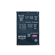 미코노스 캔버스 행잉포켓 U15-26885, 블랙