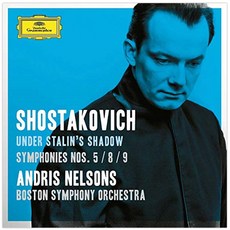 DMITRI SHOSTAKOVICH - UNDER STALIN'S SHADOW: SYMPHONIES NOS.5 8 9/ ANDRIS NELSONS EU수입반, 2CD
