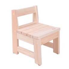 KOXINA Cypress Hinoki 實木浴室椅靠背式, 1個