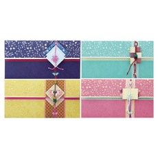 From&To 零用錢信封4件組, FBB217-1234, 1套