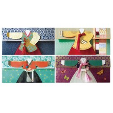 From&To 零用錢信封4件組, FBB209-1234, 1套