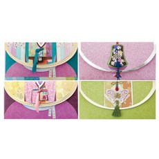 From&To 造型祝賀信封袋4件組 FBB220-56/216-56, 混色, 1套