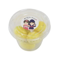 호놀 투명 머핀컵 50p + 평면뚜껑 50p + 새해복 스티커 소년소녀 50p 세트, 1세트