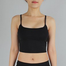 CHORUS LINE AWS18057健美操服上衣, 黑色的