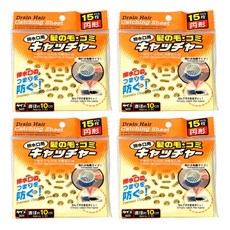 ABM 毛髮過濾器 10cm 15入, 4件