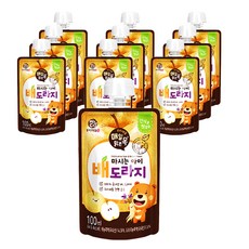 우리애들밥상 마시는 아이 배도라지 100ml, 혼합맛(배/도라지), 10개입
