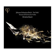 JOHANN SEBASTIAN BACH - SONATAS & PARTITAS FOR VIOLIN/CHRISTINE BUSCH EU수입반, 2CD