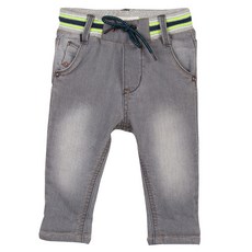 까띠미니 아동용 그레이 데님 니트 진 CM2300221