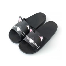 ANTS 衛浴鞋, 黑色 粉色, 1組