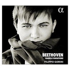 LUDWIG VAN BEETHOVEN - DIABELLI VARIATIONS/FILIPPO GORINI EU수입반, 1CD