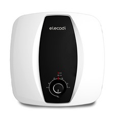 일렉코디 하향식 전기온수기 15L, MEW-15VA(블랙+화이트)