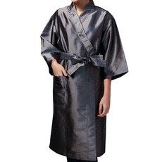 Hair Best NP款提花長袍, HBMD104 灰色, 1個