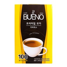 CAFE BUENO 優質摩卡即溶咖啡粉隨身包, 12g, 100入, 1個