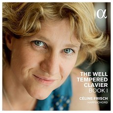JOHANN SEBASTIAN BACH - THE WELL TEMPERED CLAVIER BOOK 1/ CELINE FRISCH EU수입반, 2CD