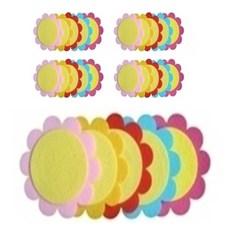 孩子世界花氈裝飾環境構成 5入, 6D