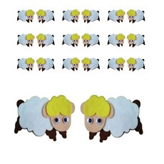 孩童世界羊氈裝飾 10p, 15-B