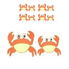 兒童世界藍蟹套組毛氈裝飾環境組合5p, 30