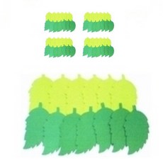 孩子世界樹葉毛氈裝飾環境構成 5入, 11B