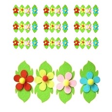 孩子世界花組合 毛氈裝飾 10入, 6A