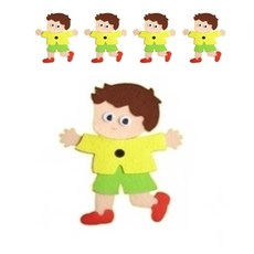 아이세상 아이 펠트장식 환경구성 5p, 17B