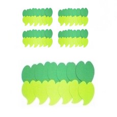 孩子世界樹葉毛氈裝飾環境構成 5入, 11A