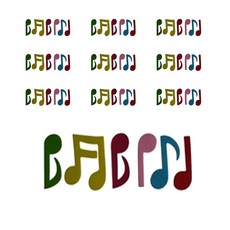 兒童世界筆記套組毛氈裝飾 10p, 27