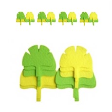 兒童世界銀杏葉套組毛氈裝飾環境組合 5p, 47