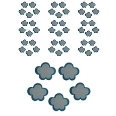 兒童世界雲朵毛氈裝飾 10入, 24-A
