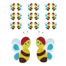 孩童世界蜜蜂套組毛氈裝飾 10p, 23