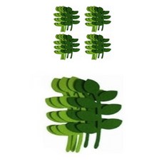 孩子世界樹葉毛氈裝飾環境構成 5入, 11C