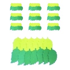 孩子世界樹葉組合毛氈裝飾 10入, 11B