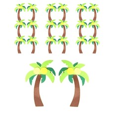 I-Sesang 椰子樹套組 毛氈裝飾 10入, 35