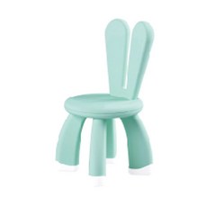 YaYa 兔子造型椅子, 薄荷綠B款