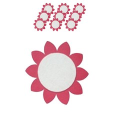 孩子世界花字板環境布置毛氈裝飾 10入, 48F 粉色