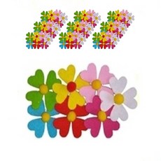 孩子世界環境構成毛氈裝飾 7入*10個, 6M花