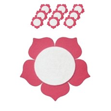 孩子世界花字板環境布置毛氈裝飾 10入, 48E粉色