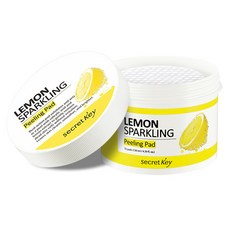 Secret Key 檸檬氣泡去角質棉片 70片, 130ml, 1個