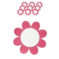 孩子世界花字板環境布置毛氈裝飾 10入, 48D粉色