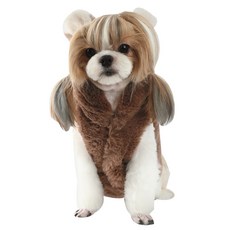 AMYLOVESPET 寵物珍妮熊套頭衫, 棕色的