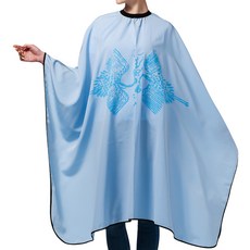 剪髮圍巾, HBBC028 藍色, 1個