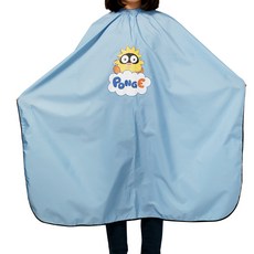 Hair Best 可愛 Pongyi2 剪髮圍兜, HBMD2006 藍色, 1個